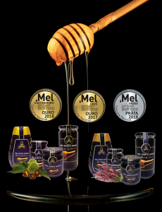 Prémio - medalhas - Concurso Nacional de Mel
